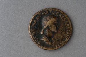 Sestertius of Agrippina Major (pronssi)